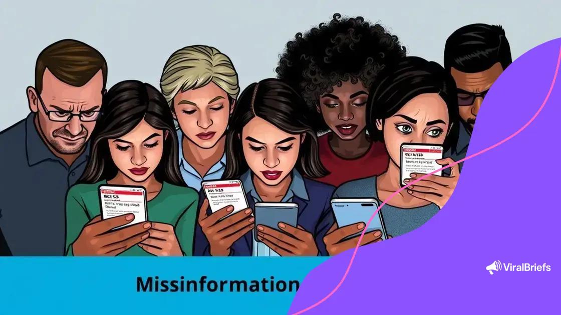 The role of misinformation in discourse