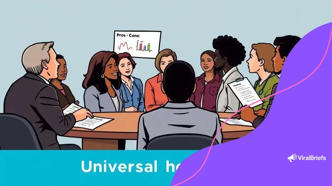 Pros and cons of universal healthcare
