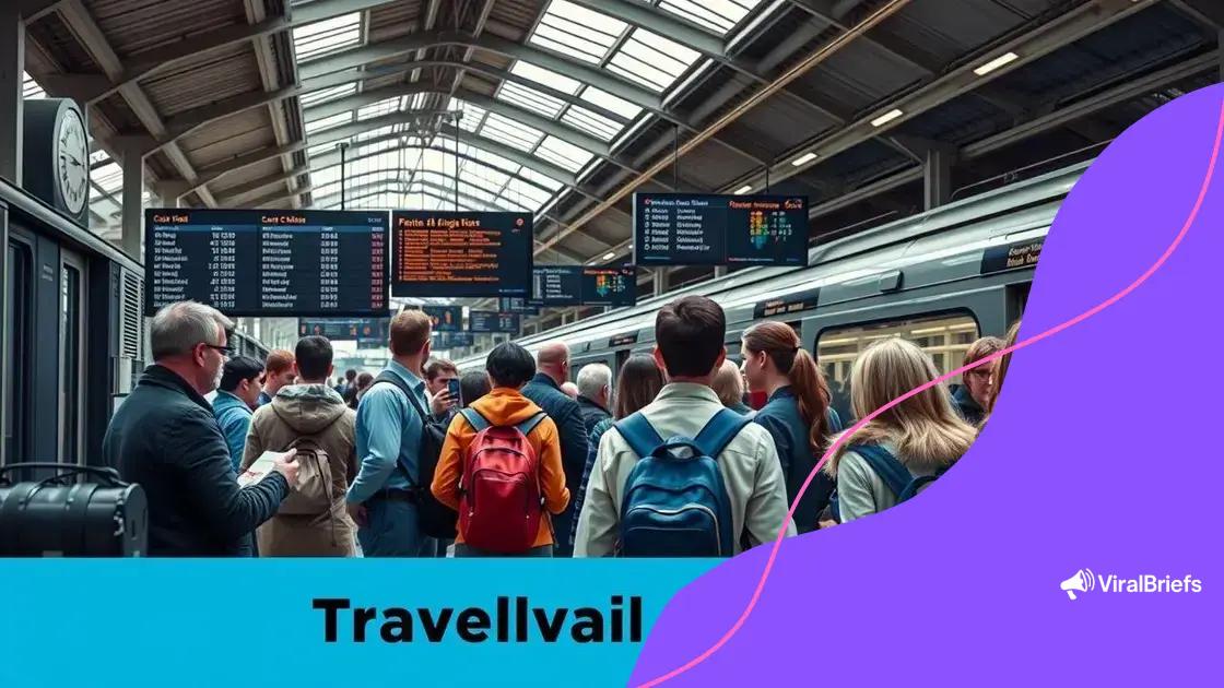 Potential impacts on commuters and tourists