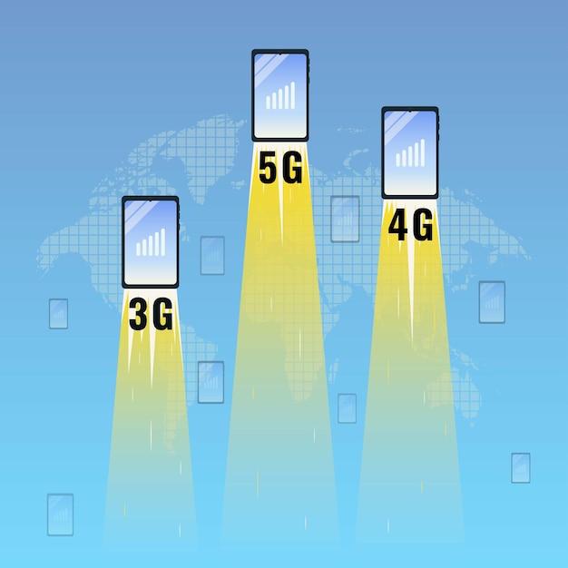A graph comparing the average latency (ping) of 5G home internet versus cable internet over a 24-hour period, showing variations and highlighting potential spikes in latency for 5G.