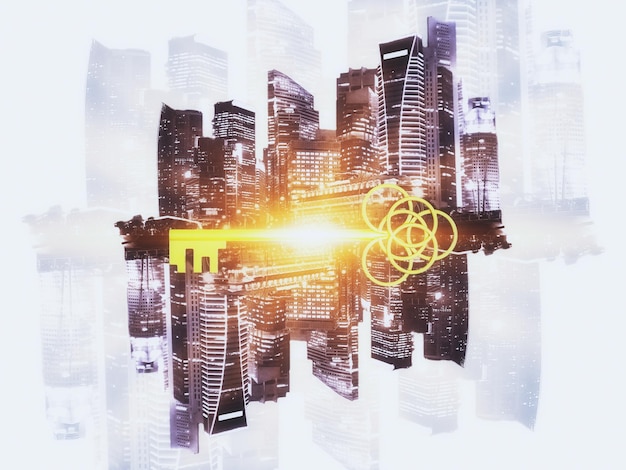 A graphic illustrating different sectors within the metaverse ripe for investment: Real Estate, Avatars, Infrastructure, and Content Creation. Each sector is represented by an appropriate icon (e.g., a house for real estate, a customizable avatar for avatars).