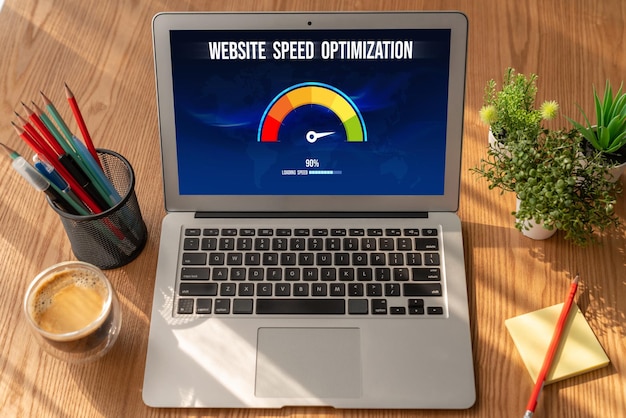 A speed test result showing fast loading times for a WordPress website, with various performance metrics highlighted, emphasizing the importance of website optimization.