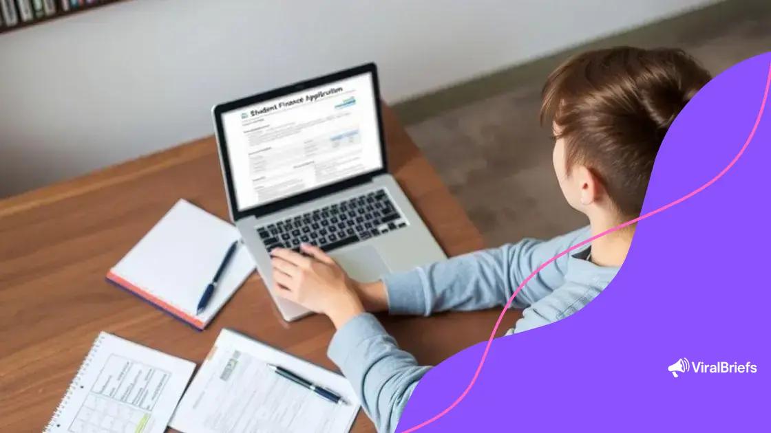 How to apply for student finance