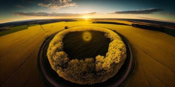 Crop Circles Appear: Farmers Report Overnight Intricate Patterns - Cover Image